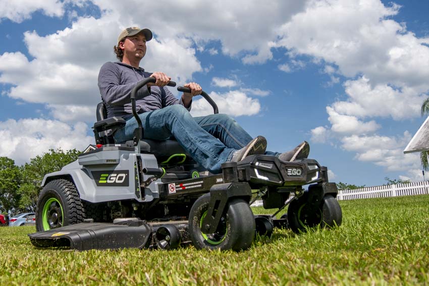 EGO 56V Battery-Powered Zero Turn Riding Mower Review - PTR