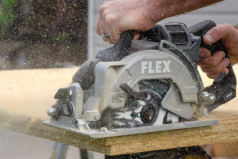 How to Use a Circular Saw From Setup to Cut: Flex 24V Cordless Rear-Handle Circular Saw Review