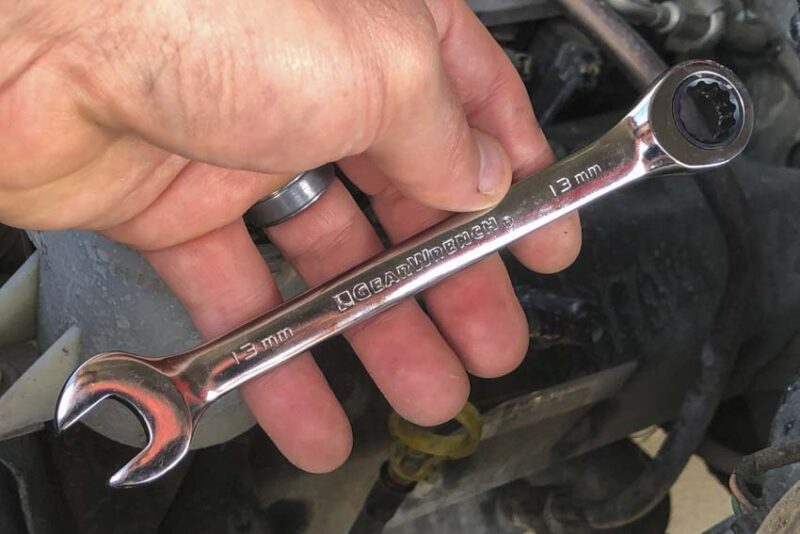 Gearwrench Ratcheting Combination Wrench