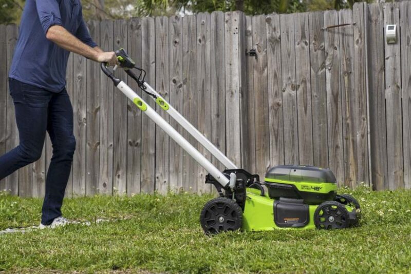 Greenworks PowerAll 48V 21-Inch Self Propelled Lawn Mower 2532902
