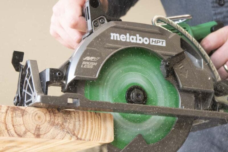 2022年のクリスマス HAPPYセレクトショップMetabo HPT 36V MultiVolt TM Cordless Rear Handle  Circular Saw Kit Optional AC Adapter 7-1 4-Inch Blade 500 Cross Cuts Per  Charge Lightweight