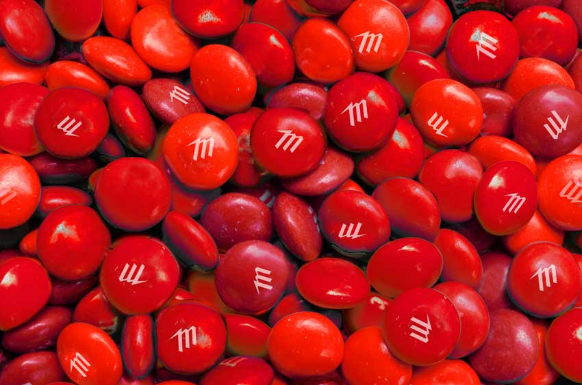 Milwaukee Tool Buys M&Ms All Red