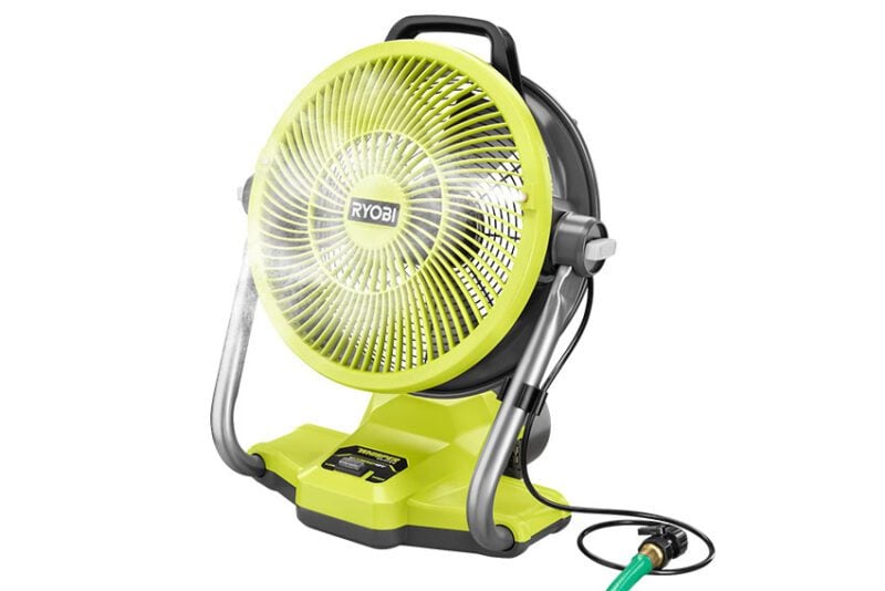 Ryobi cannon fan clearance