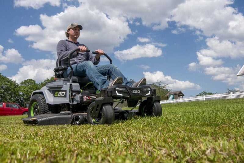 EGO 52-Inch Battery-Powered Zero-Turn Lawn Mower