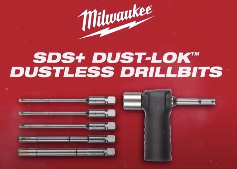 Milwaukee SDS Dust Lok Dustless Drill Bits Pro Tool Reviews