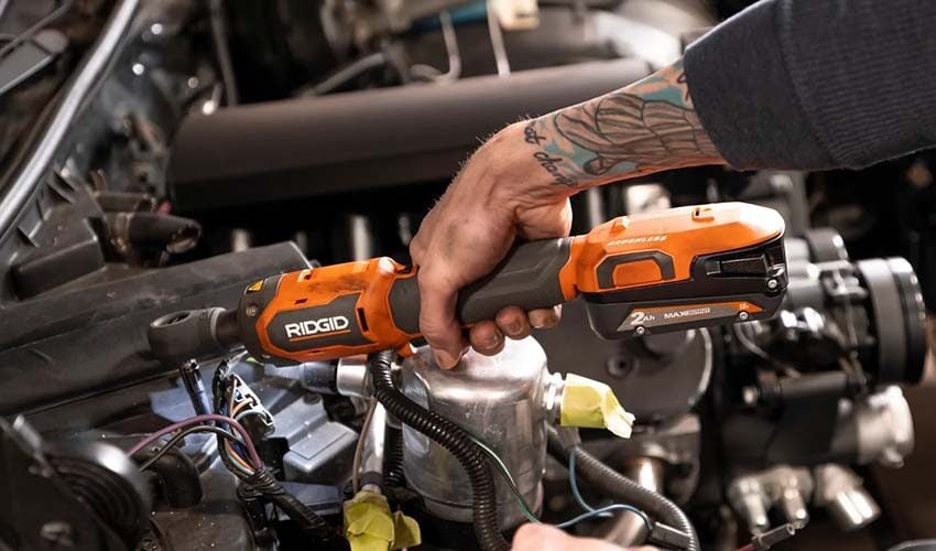 Ridgid 18V Cordless Brushless Ratchet