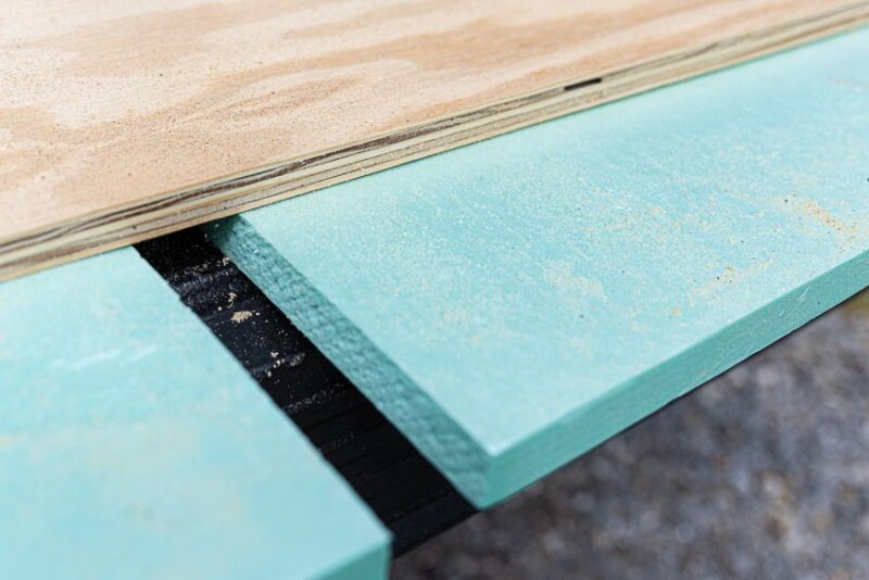 Pro Tip Use Foam under plywood