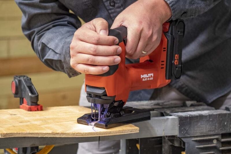 Best Cordless Jigsaw Vibration Control | Hilti Nuron 22V Cordless Jigsaw