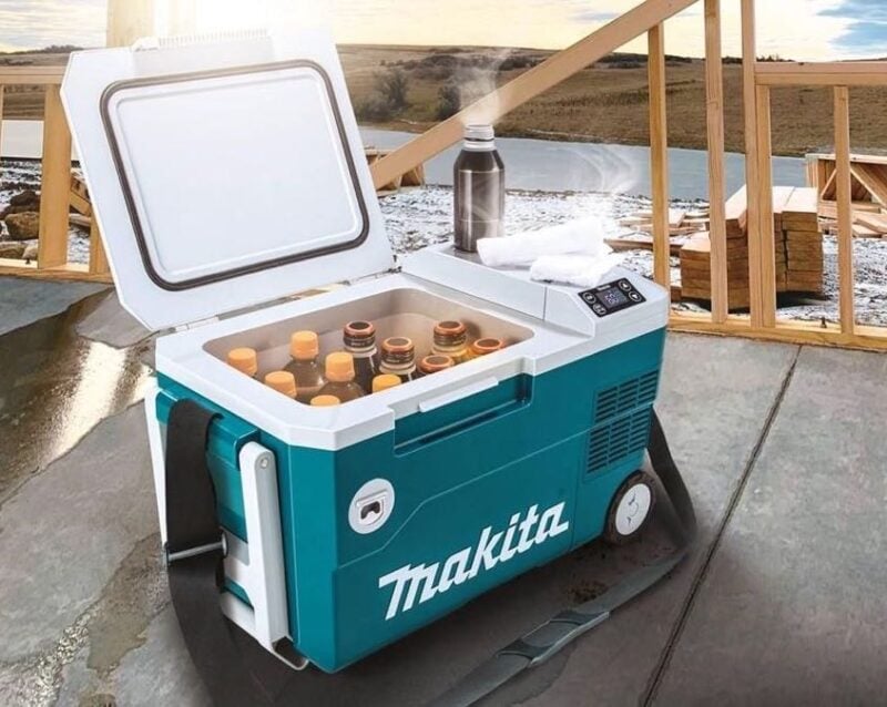 The 12 Most Exciting Tools of 2022 8 Makita 18V X2 LXT Cooler and Heater DCW180Z