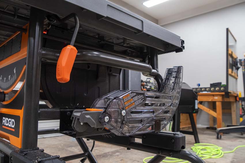 Ridgid R4550 Portable Jobsite Table Saw With Folding Stand PTR