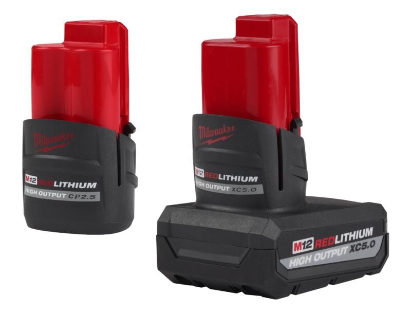 Milwaukee M12 RedLithium High Output Batteries