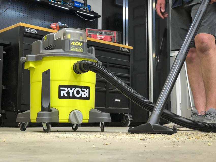 Ryobi 40V 10-Gallon Wet Dry Vacuum RY40WD01B