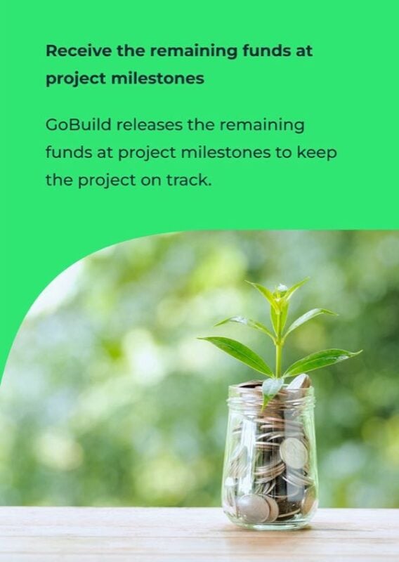 receive funds milestones