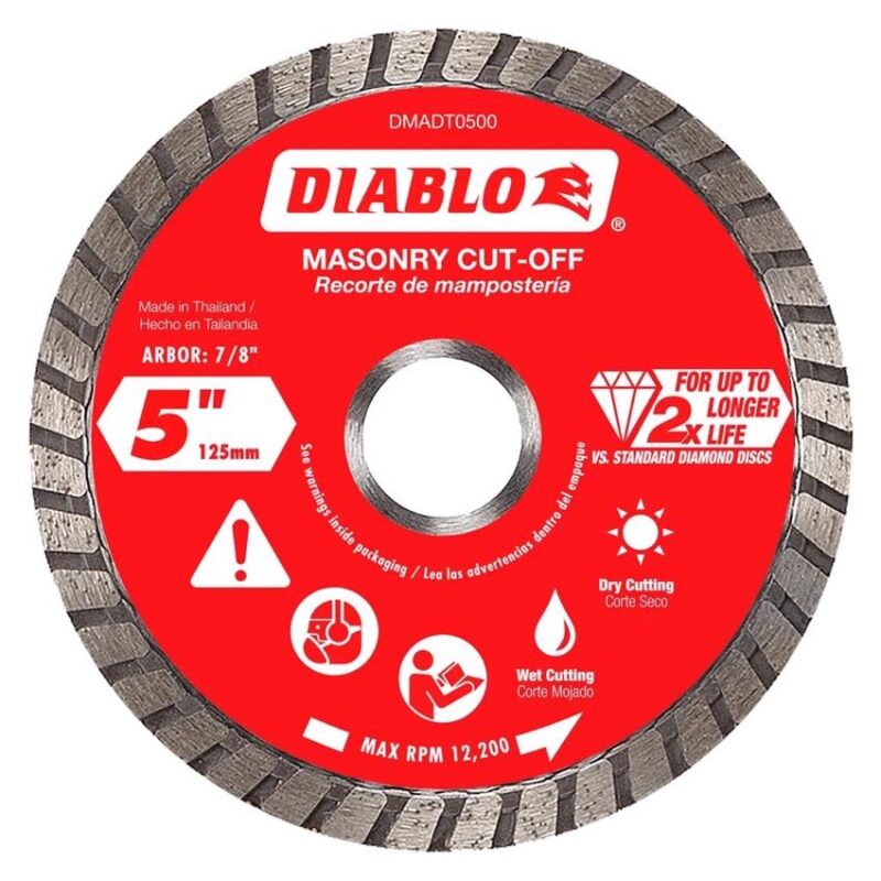 Diablo Diamond Turbo Cut-Off Blades