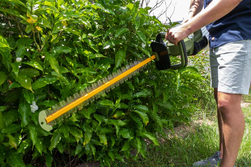 Green Machine 25-Inch Battery-Powered Hedge Trimmer Review - PTR