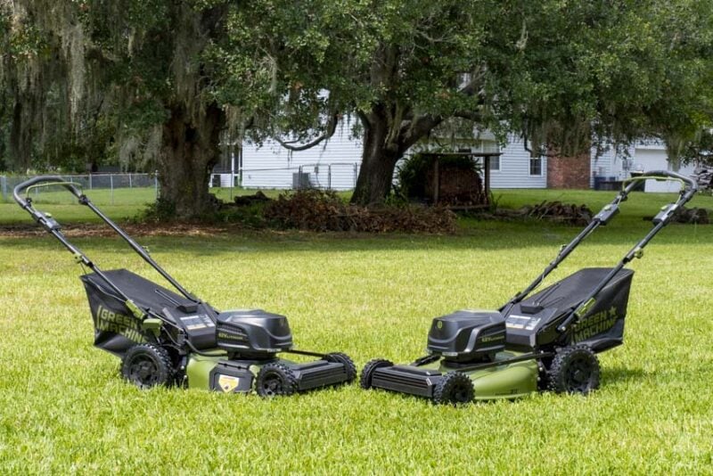 Green Machine Battery-Powered Lawn Mower