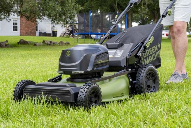 Green Machine Battery-Powered Lawn Mower Review