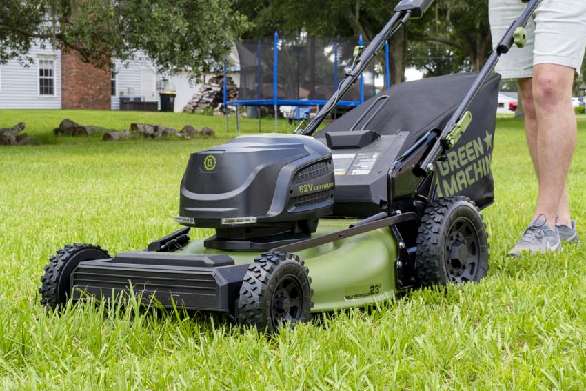 Green Machine Battery-Powered Lawn Mower Review