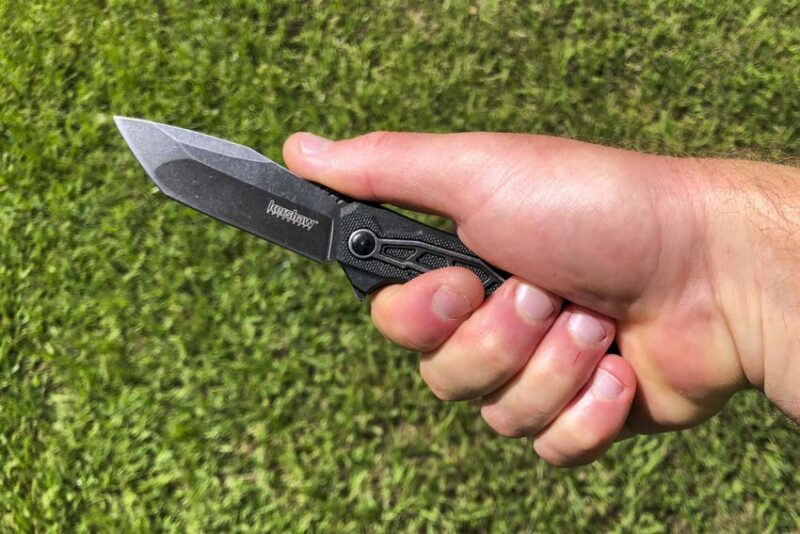 Kershaw Flatbed in Hand
