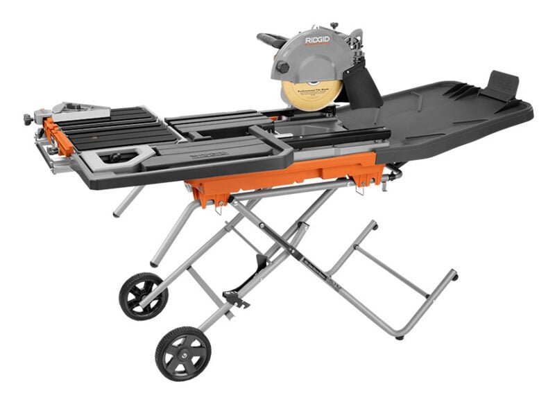 Ridgid Best 10-Inch Wet Tile Saw R4903