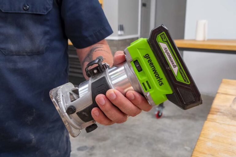 Greenworks 24V Cordless Compact Trim Router - PTR