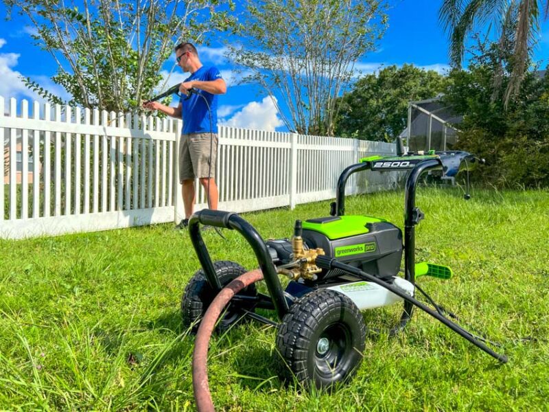 Greenworks 2500 PSI Industrial Pressure Washer Review - Best electric pressure washer overall
