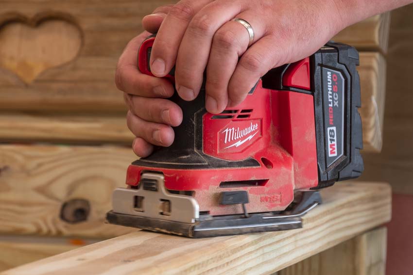 Milwaukee M18 Cordless Orbital 1/4-Sheet Sheet Sander