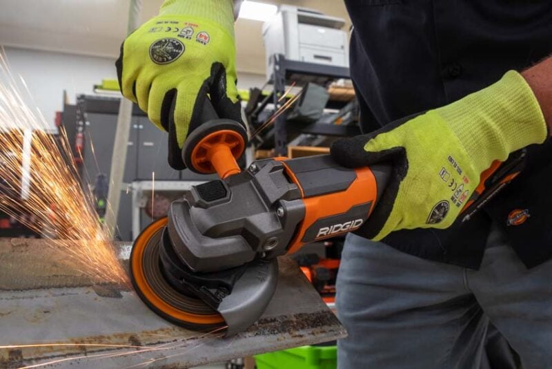 Ridgid 18V 4 1/2-Inch Cordless Angle Grinder R86047 - Pro Tool Reviews