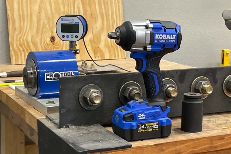 Kobalt 24V Cordless 1/2-Inch Impact Wrench Review