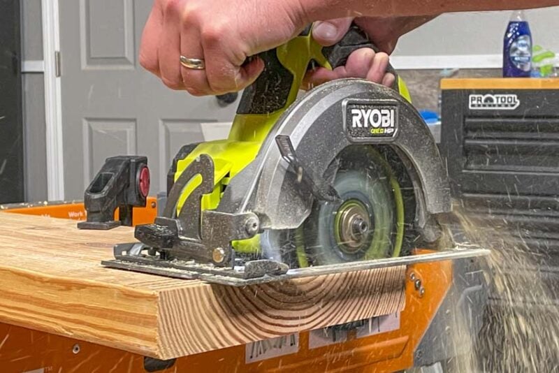 Ryobi 18V Cordless 6 1 2 Inch Circular Saw Review HP Brushless