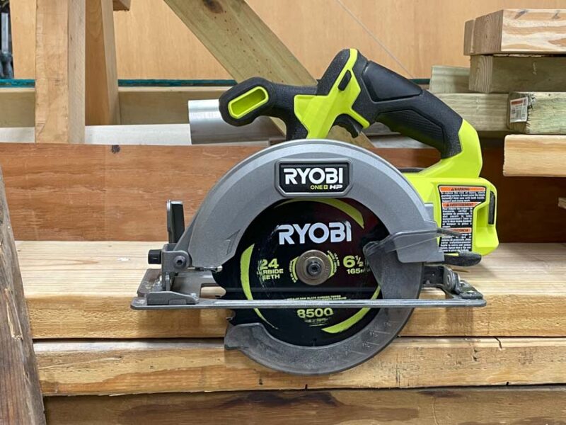 Ryobi One+ HP 18V Brushless Cordless Compact 6-1/2 in. Circular Saw (Tool Only)
