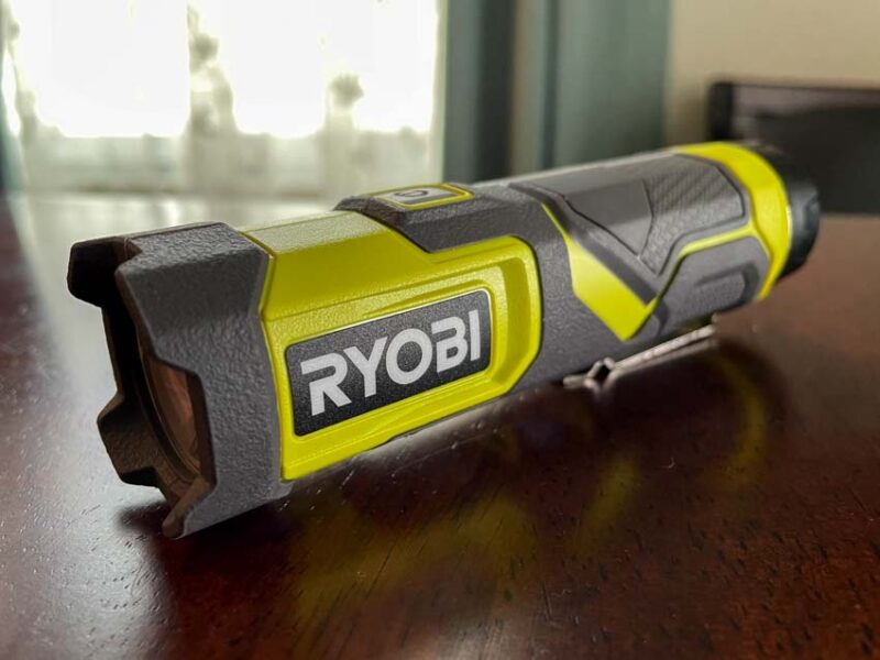 Ryobi USB Lithium LED Flashlight Review 