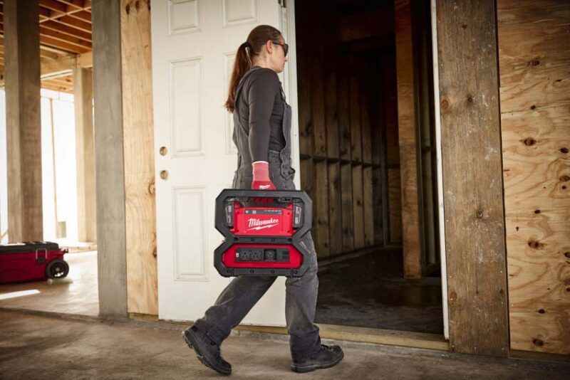 Carry the Milwaukee M18 Carry-On Power Supply