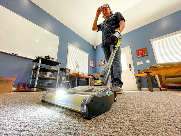 Ryobi 18V One+ HP Brushless Pet Stick Vac Review PTR
