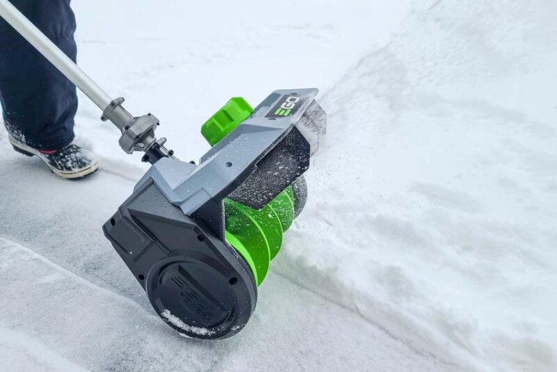 EGO Multi Head Snow Shovel Attachment Review