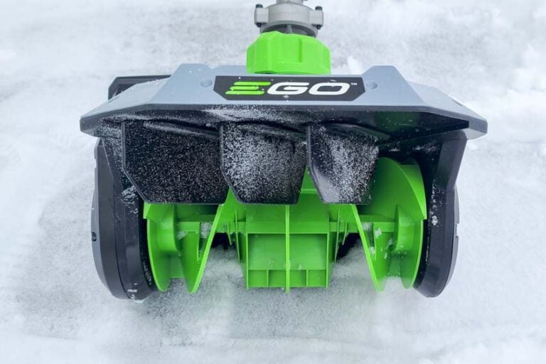 EGO MultiHead Snow Shovel Attachment Review PTR