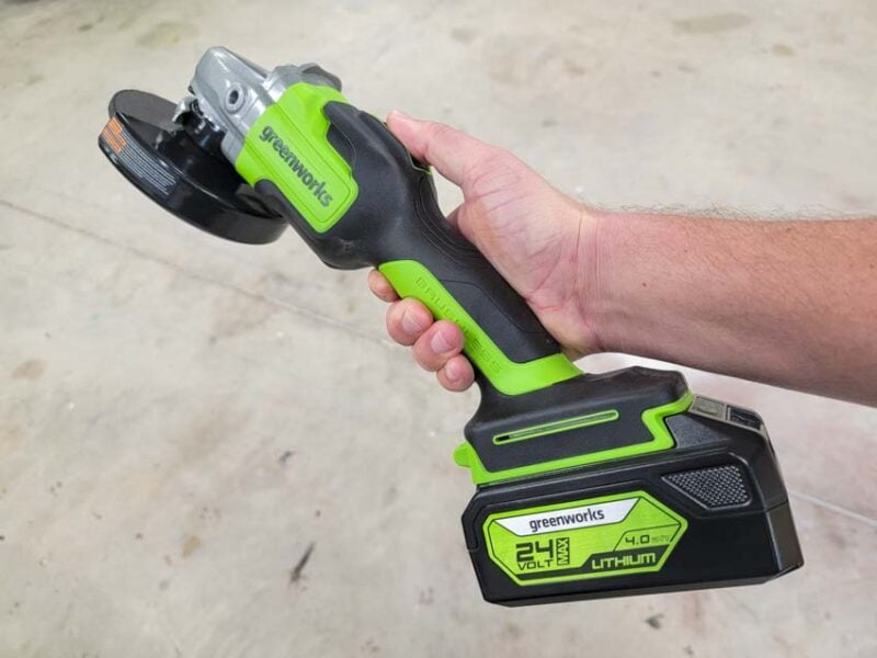 Greenworks 24V Cordless Angle Grinder