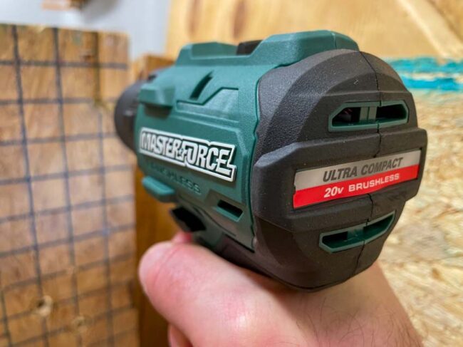 Masterforce 20V Ultra Compact Brushless Drill Review - PTR