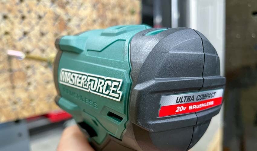 Masterforce 20V Ultra Compact Brushless Impact Driver Review