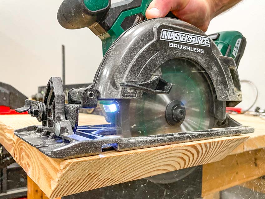 Masterforce Boost 6 1/2-inch circular saw review