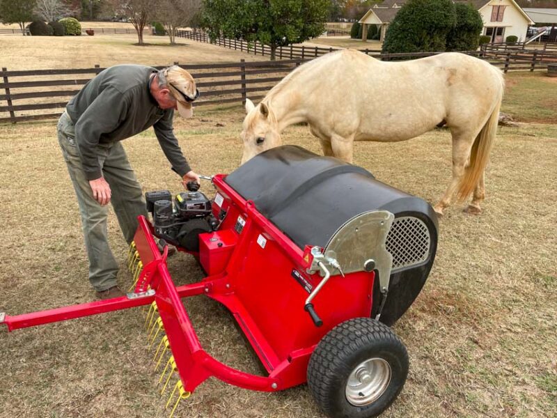 Tow and Collect Pasture Groomer 1500 Pro