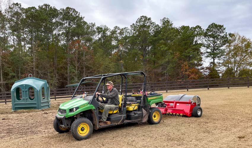 Tow and Collect Pasture Groomer Review