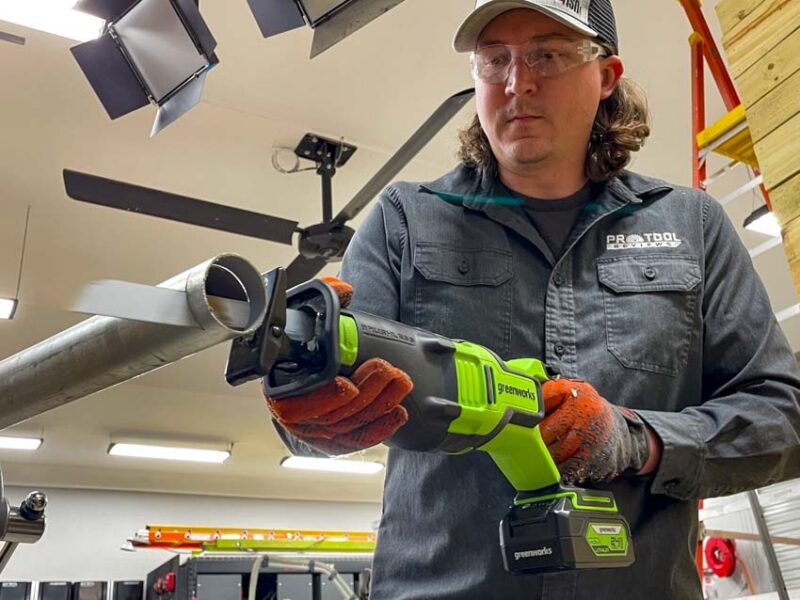 Greenworks 24V Cordless Reciprocating Saw Review