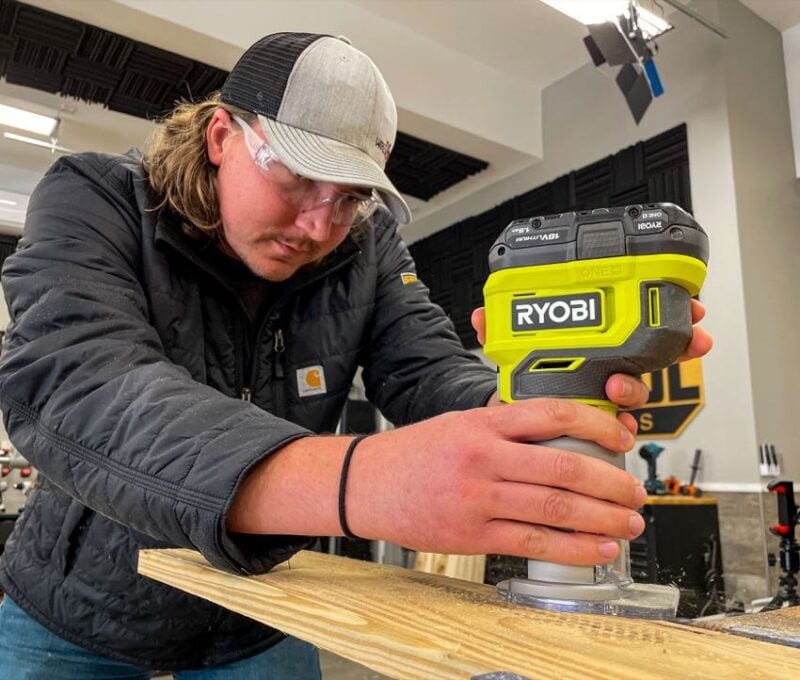 Ryobi 18V brushless Trim Router PCL424