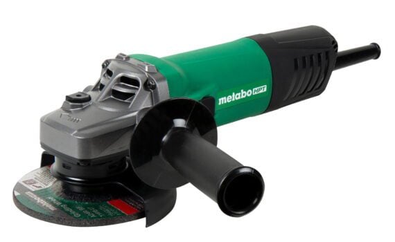 Metabo HPT 4.5-in Sliding Switch Brushless Corded Angle Grinder G12VE2M