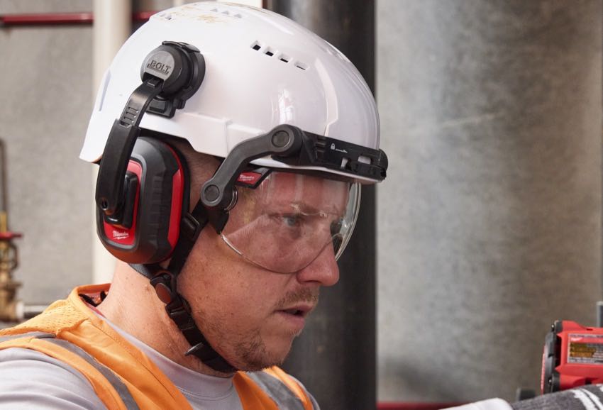 Milwaukee Bolt Hard Hats, Lights, And Accessories PTR