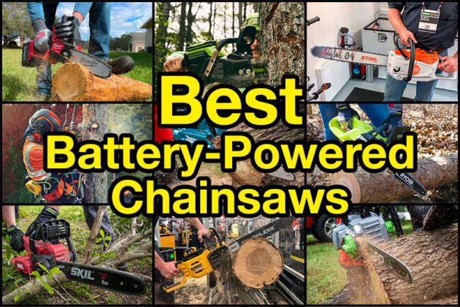 Best Battery Chainsaw Reviews 2023 | Best Cordless Chainsaws