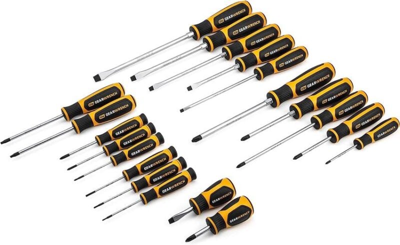 Professional Mechanic's Screwdriver Set, 8-Piece