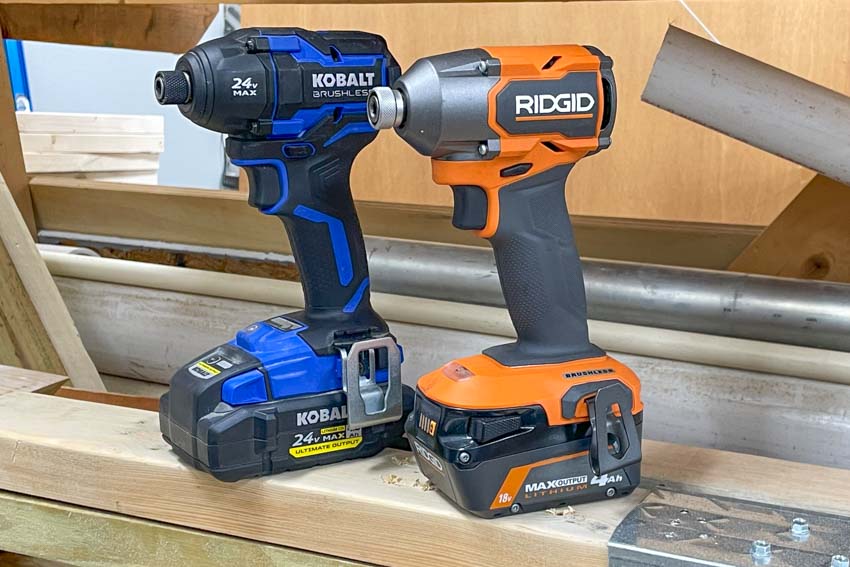 Kobalt Vs Ridgid Impact Driver Head-to-Head Review