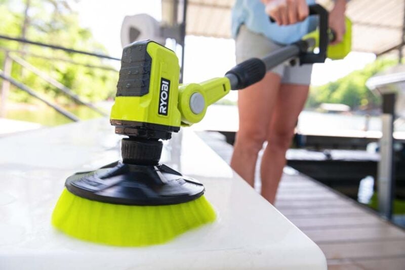 Ryobi 18V Cordless Telescoping Power Scrubber